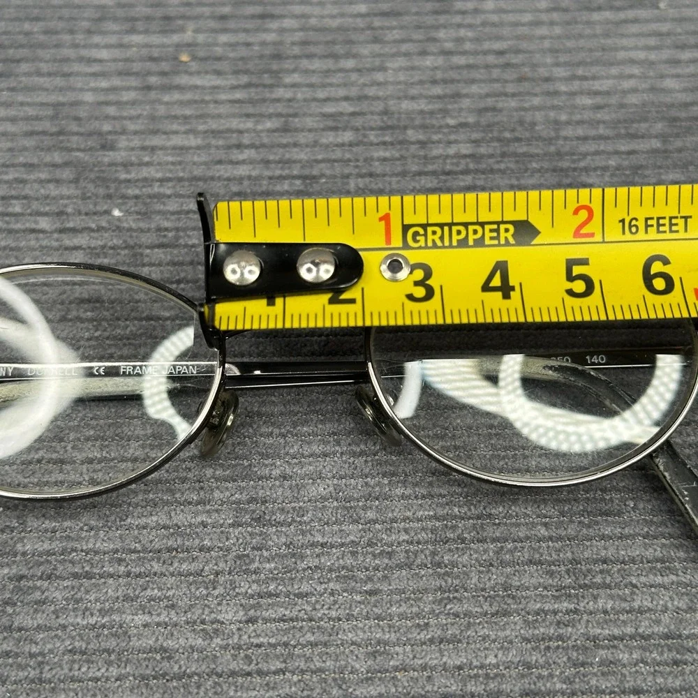 DKNY Durrell Oval Eyeglasses Y2K Metal Frames Japan KY53744 48-19-140 Vintage